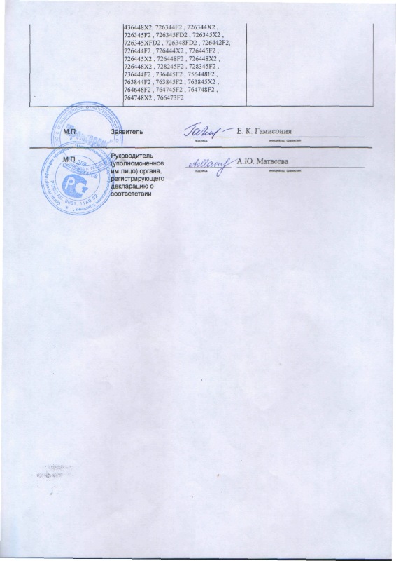 изображение сертификата декларации о соответствии